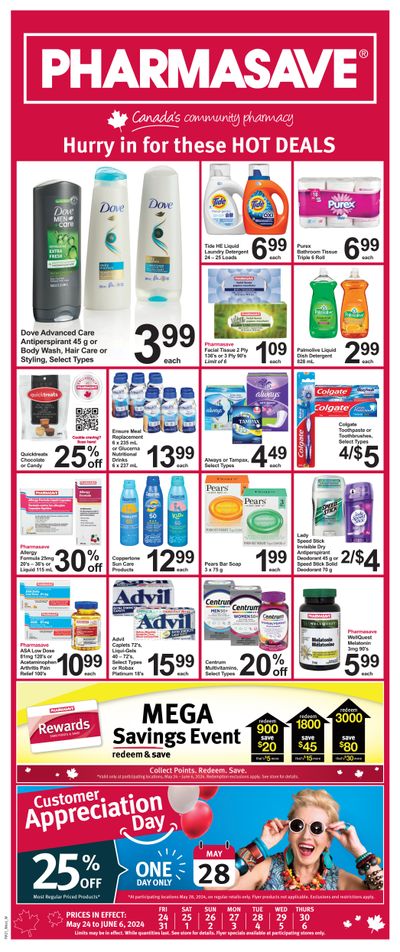 Pharmasave (AB, SK & MB) Flyer May 24 to June 6