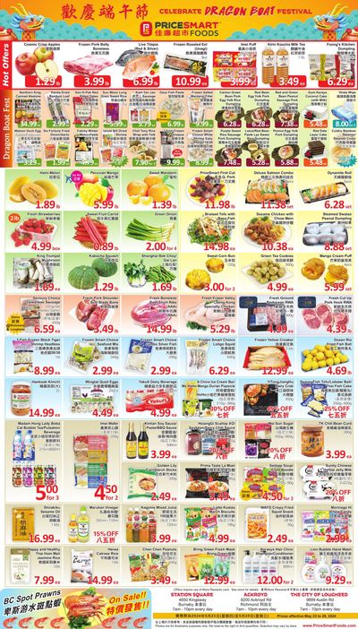 PriceSmart Foods Flyer May 23 to 29
