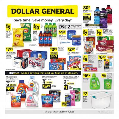 Dollar General Weekly Ad & Flyer May 31 to June 6