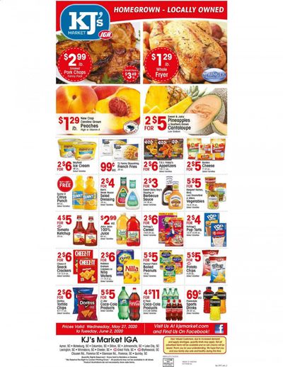 KJ´s Market Weekly Ad & Flyer May 27 to June 2