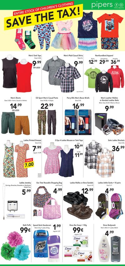 Pipers Superstore Flyer May 23 to 29