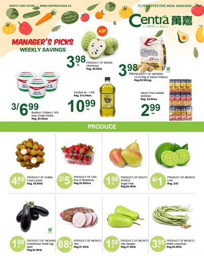 Centra Foods (North York) Flyer May 24 to 30