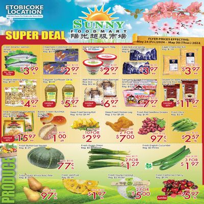 Sunny Foodmart (Etobicoke) Flyer May 24 to 30