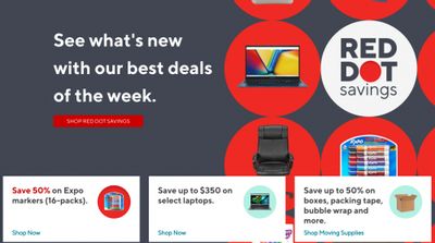Staples Canada Red Dot Savings Deals of the Week