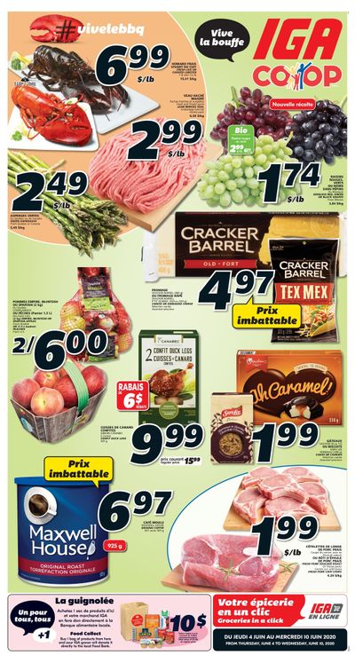 IGA (NB) Flyer June 4 to 10 IGA (NB) Flyer June 4 to 10