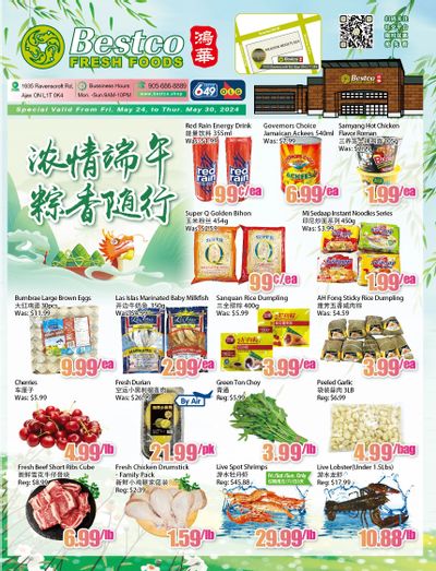 BestCo Food Mart (Ajax) Flyer May 24 to 30