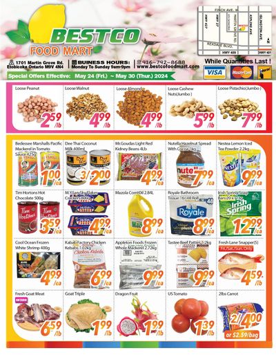 BestCo Food Mart (Etobicoke) Flyer May 24 to 30