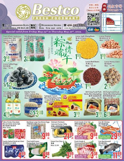 BestCo Food Mart (Scarborough) Flyer May 24 to 30