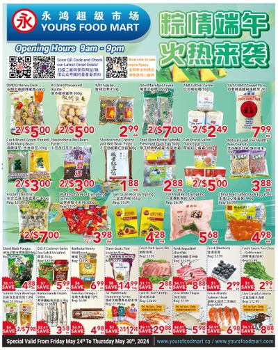 Yours Food Mart Flyer May 24 to 30