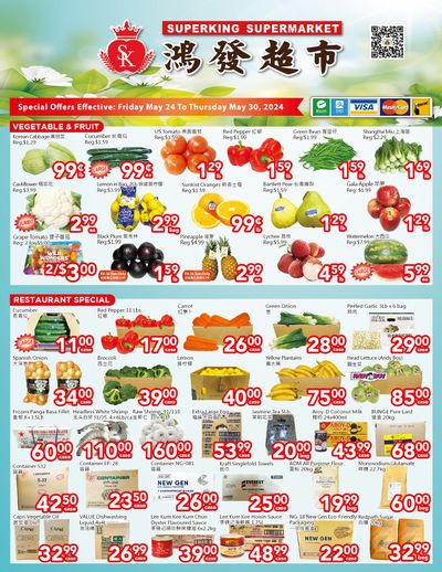 Superking Supermarket (North York) Flyer May 24 to 30