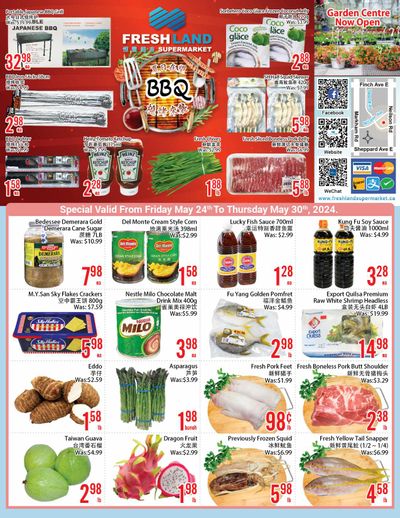 FreshLand Supermarket Flyer May 24 to 30