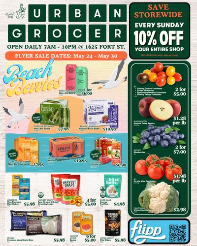 Urban Grocer Flyer May 24 to 30