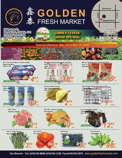 Golden Fresh Market Flyer May 24 to 30
