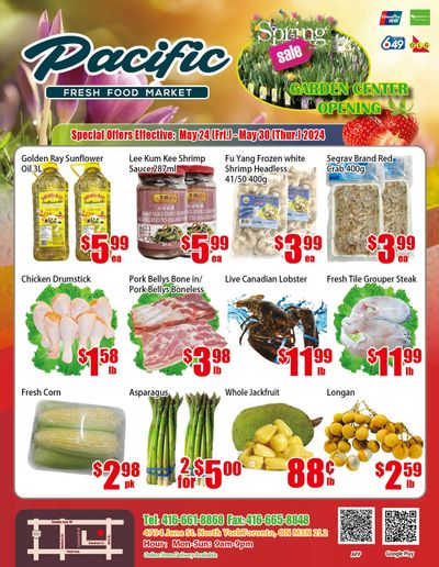 Pacific Fresh Food Market (North York) Flyer May 24 to 30