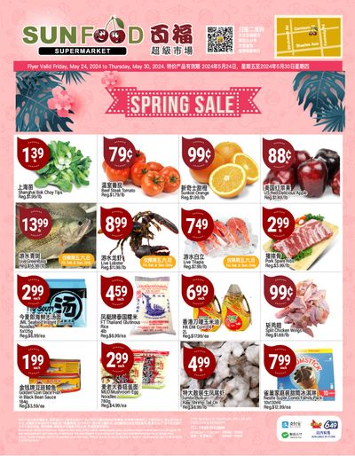 Sunfood Supermarket Flyer May 24 to 30