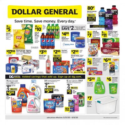 Dollar General Weekly Ad & Flyer May 31 to June 6