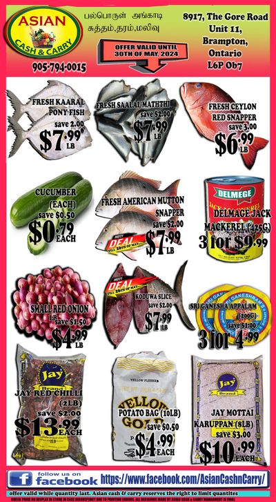 Asian Cash & Carry Flyer May 24 to 30