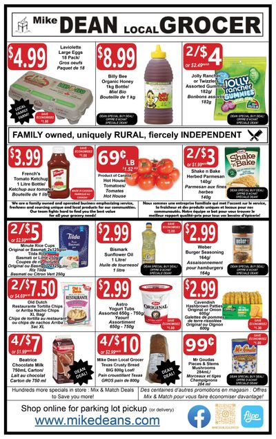 Mike Dean Local Grocer Flyer May 24 to 30