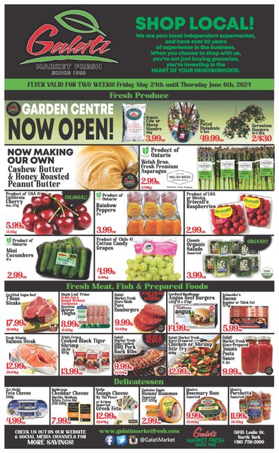 Galati Market Fresh Flyer May 24 to June 6