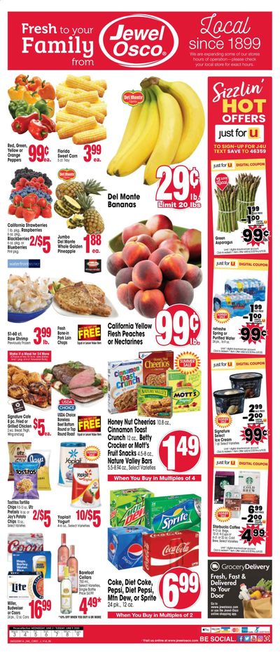 Jewel Osco Weekly Ad & Flyer June 3 to 9