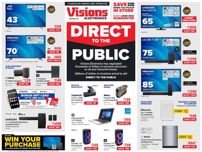 Visions Electronics Flyer May 24 to 30