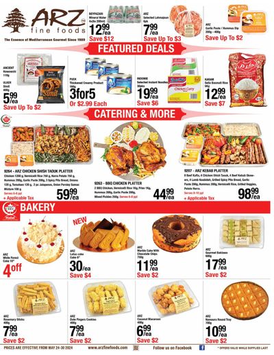 Arz Fine Foods Flyer May 24 to 30