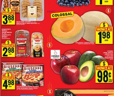 Food Basics Ontario: Colossal Cantaloupes $1.28 and Avocados .28 After Air Miles Receipts Offers