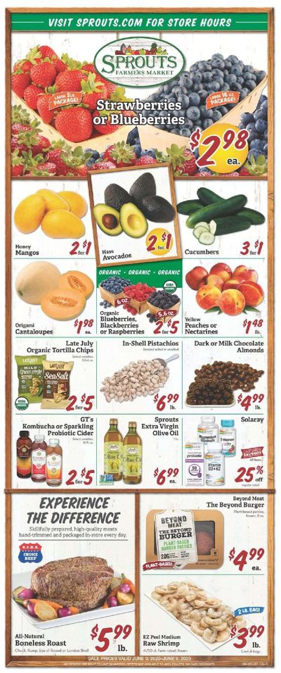 Sprouts Weekly Ad & Flyer June 3 to 9