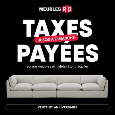 Meubles RD Flyer May 27 to June 2