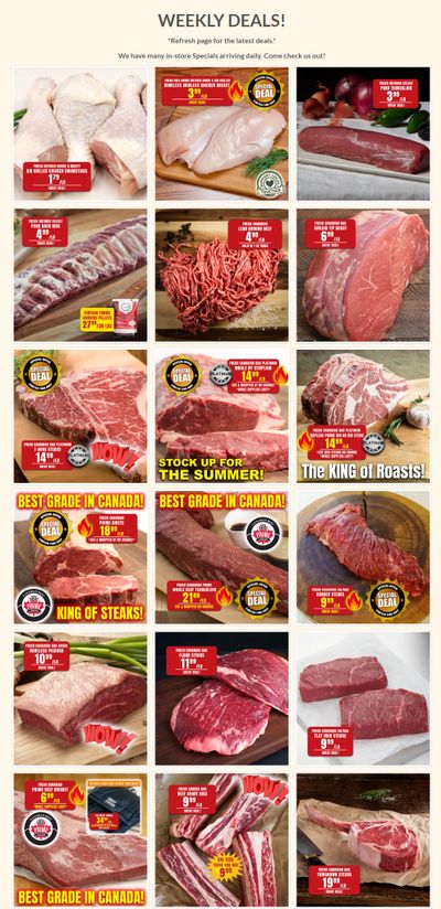 Robert's Fresh and Boxed Meats Flyer May 27 to June 3