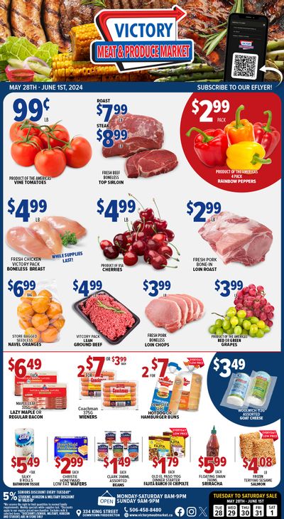 Victory Meat Market Flyer May 28 to June 1