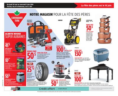 Canadian Tire (QC) Flyer May 30 to June 5