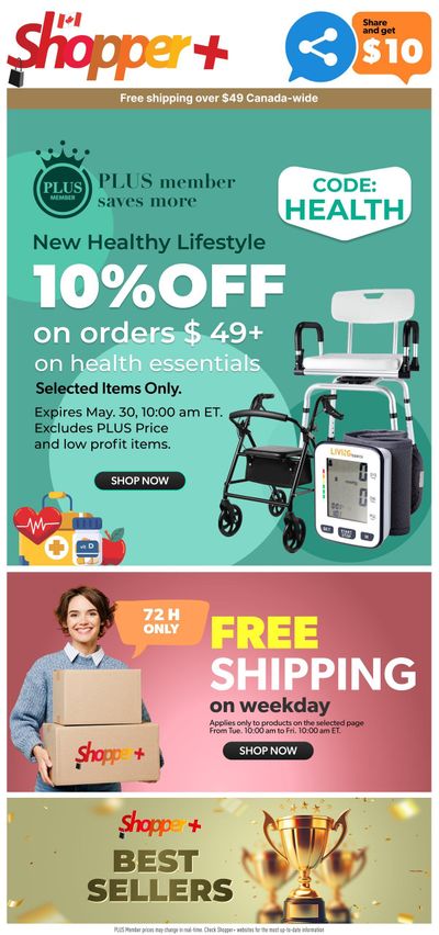 Shopper Plus Flyer May 28 to June 4
