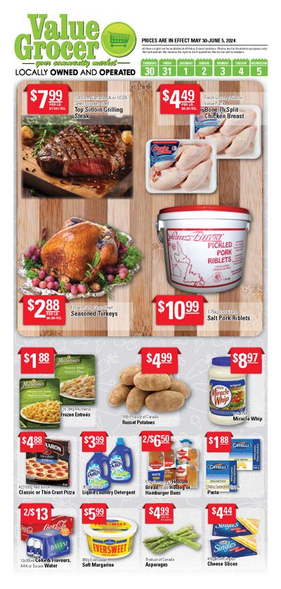 Value Grocer Flyer May 30 to June 5