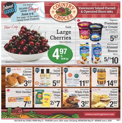 Country Grocer (Salt Spring) Flyer May 29 to June 3