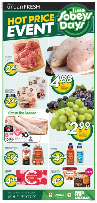 Sobeys Urban Fresh Flyer May 30 to June 5