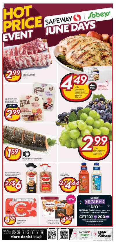 Sobeys/Safeway (SK & MB) Flyer May 30 to June 5