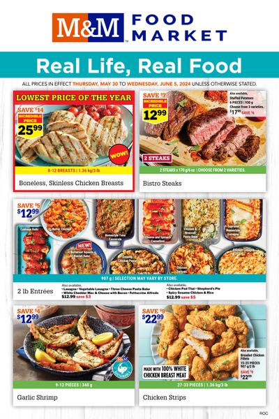 M&M Food Market (Atlantic & West) Flyer May 30 to June 5