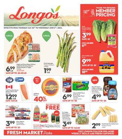Longo's Flyer May 30 to June 5