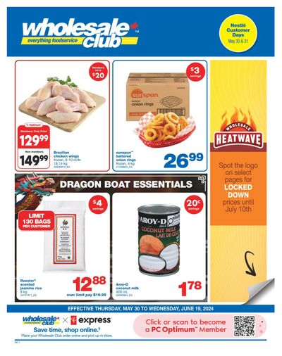 Wholesale Club (ON) Flyer May 30 to June 26