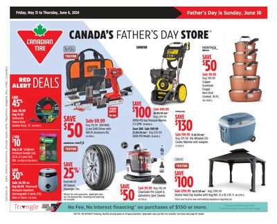 Canadian Tire (ON) Flyer May 31 to June 6