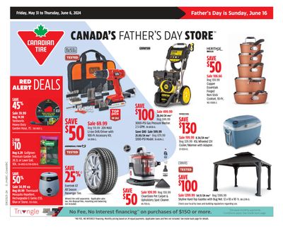 Canadian Tire (West) Flyer May 31 to June 6