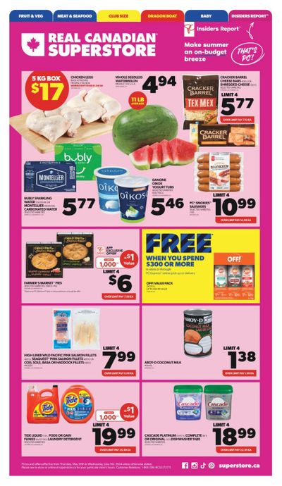 Real Canadian Superstore (West) Flyer May 30 to June 5