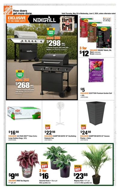 Home Depot (Atlantic) Flyer May 30 to June 5