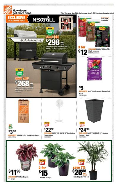 Home Depot (BC) Flyer May 30 to June 5