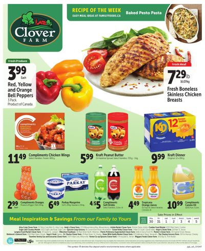 Clover Farm (ON) Flyer May 30 to June 5