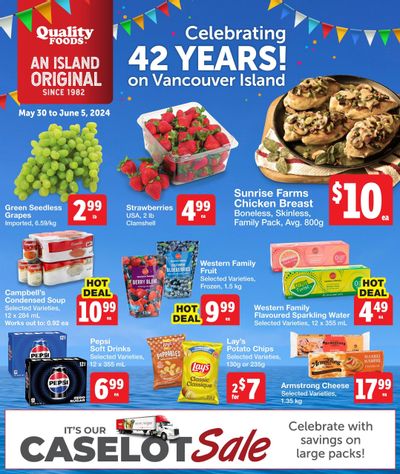 Quality Foods Flyer May 30 to June 5
