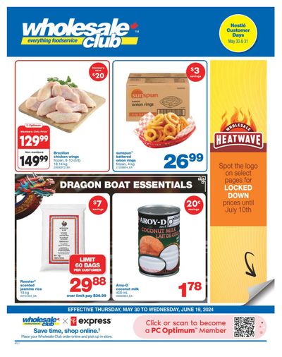 Wholesale Club (Atlantic) Flyer May 30 to June 26