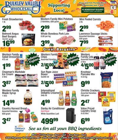 Bulkley Valley Wholesale Flyer May 30 to June 5