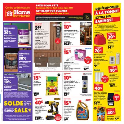 Home Hardware Building Centre (QC) Flyer May 30 to June 5